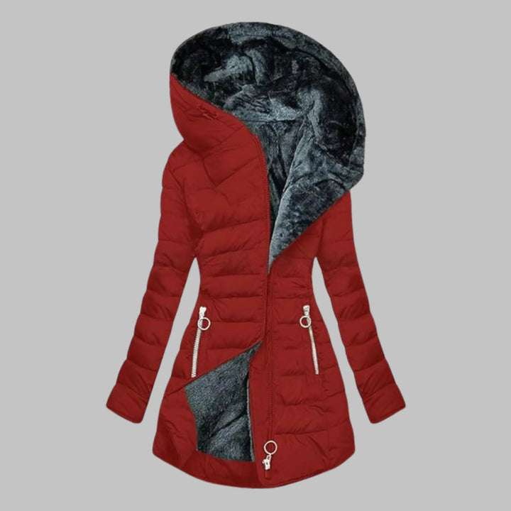 YENGE™ - Casual Slim Fit Hooded Long Sleeve Jacket - MABEL LONDON