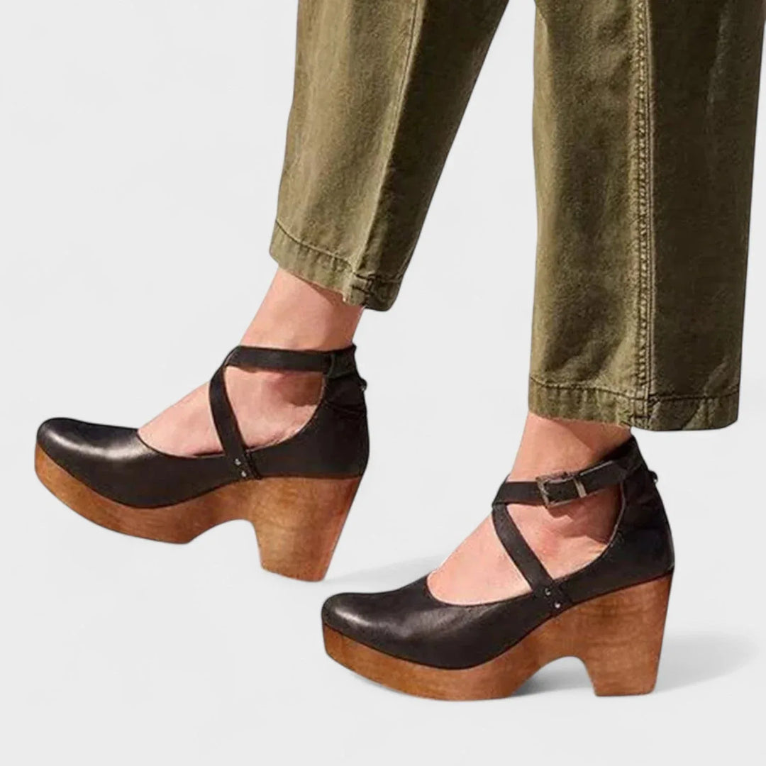 ELARU™ – Classic Comfort Wedge Sandals - MABEL LONDON