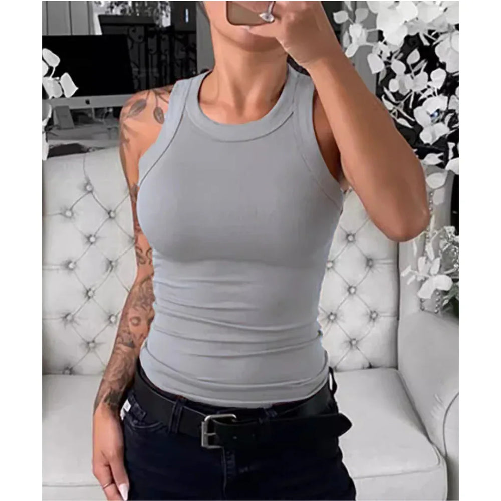 SLOANIE™ – Everyday Casual Sleeveless Pullover - MABEL LONDON