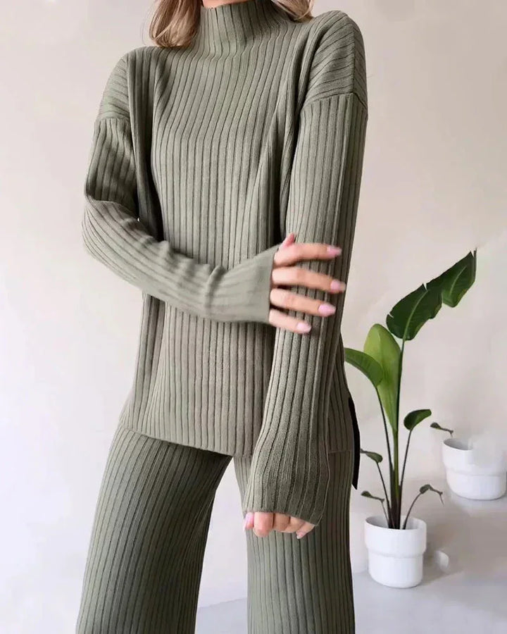LILY™ | Cozy Matching Sweater Set - MABEL LONDON