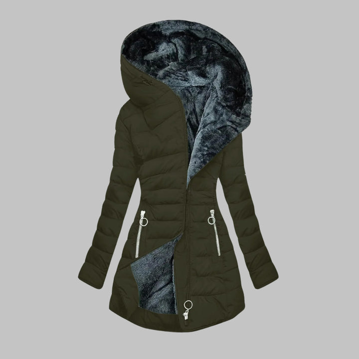 YENGE™ - Casual Slim Fit Hooded Long Sleeve Jacket - MABEL LONDON