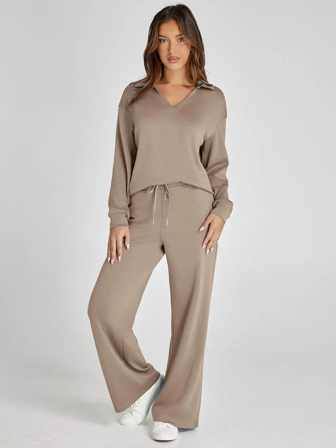 RENÉE™ - Cozy Minimalist Two-Piece Set - MABEL LONDON