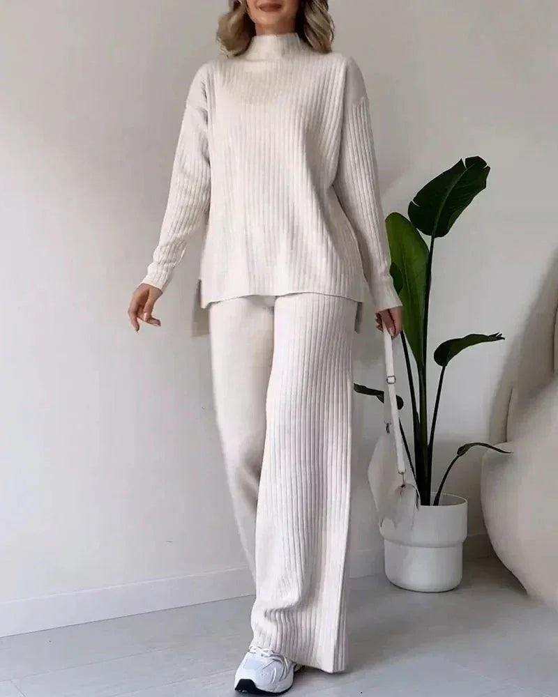 LILY™ | Cozy Matching Sweater Set - MABEL LONDON