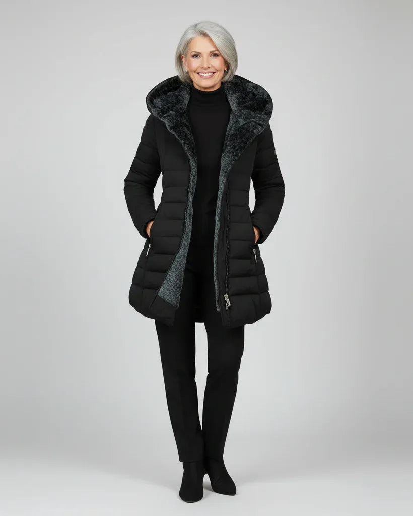 YENGE™ - Casual Slim Fit Hooded Long Sleeve Jacket - MABEL LONDON