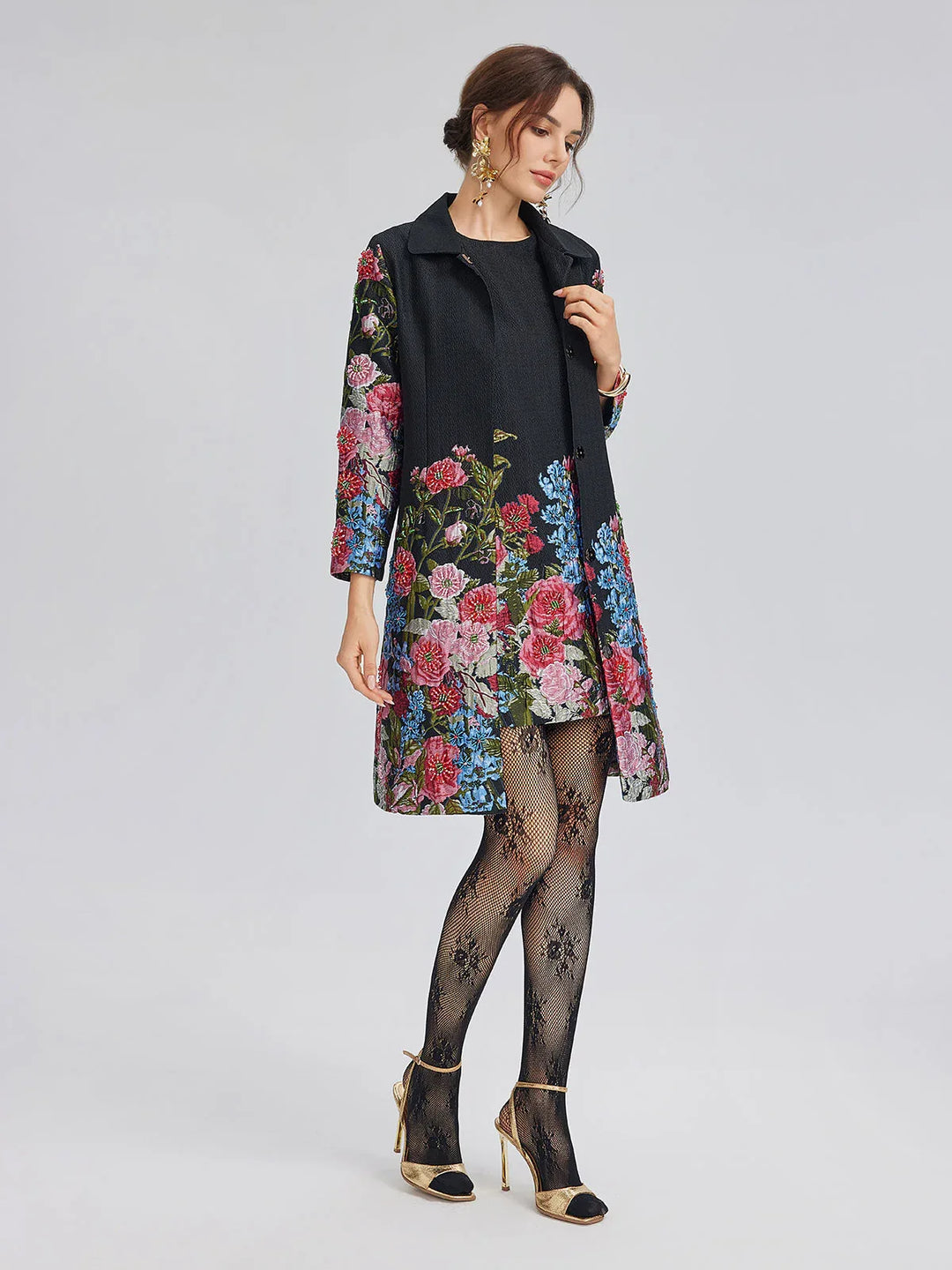 Luna - Floral Versatility Jacket - MABEL LONDON