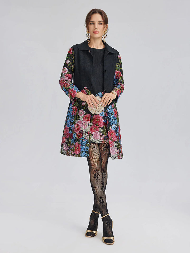 Luna - Floral Versatility Jacket - MABEL LONDON
