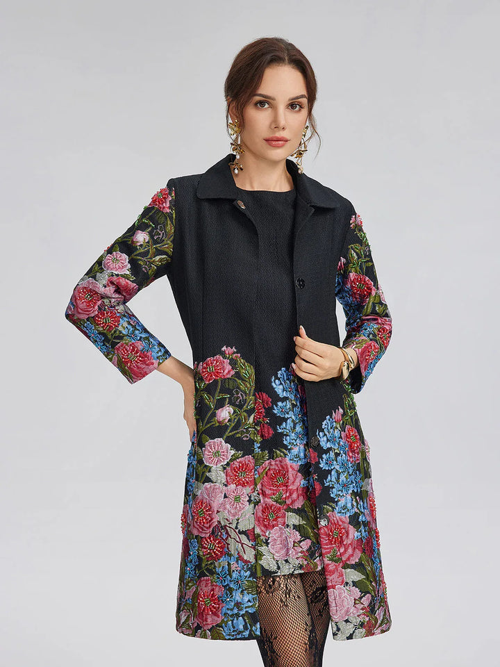 Luna - Floral Versatility Jacket - MABEL LONDON