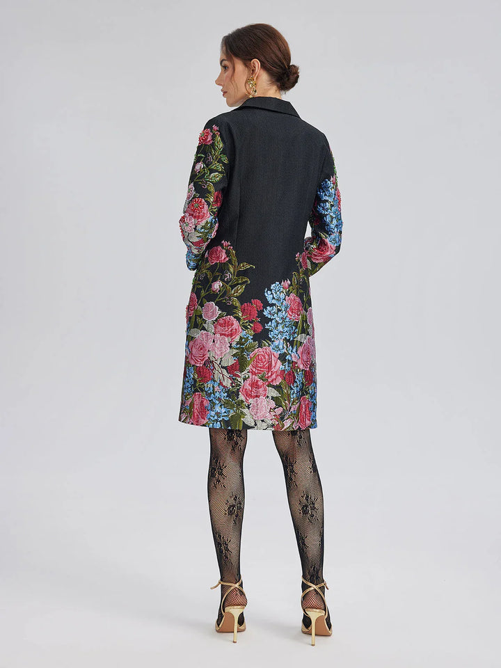 Luna - Floral Versatility Jacket - MABEL LONDON