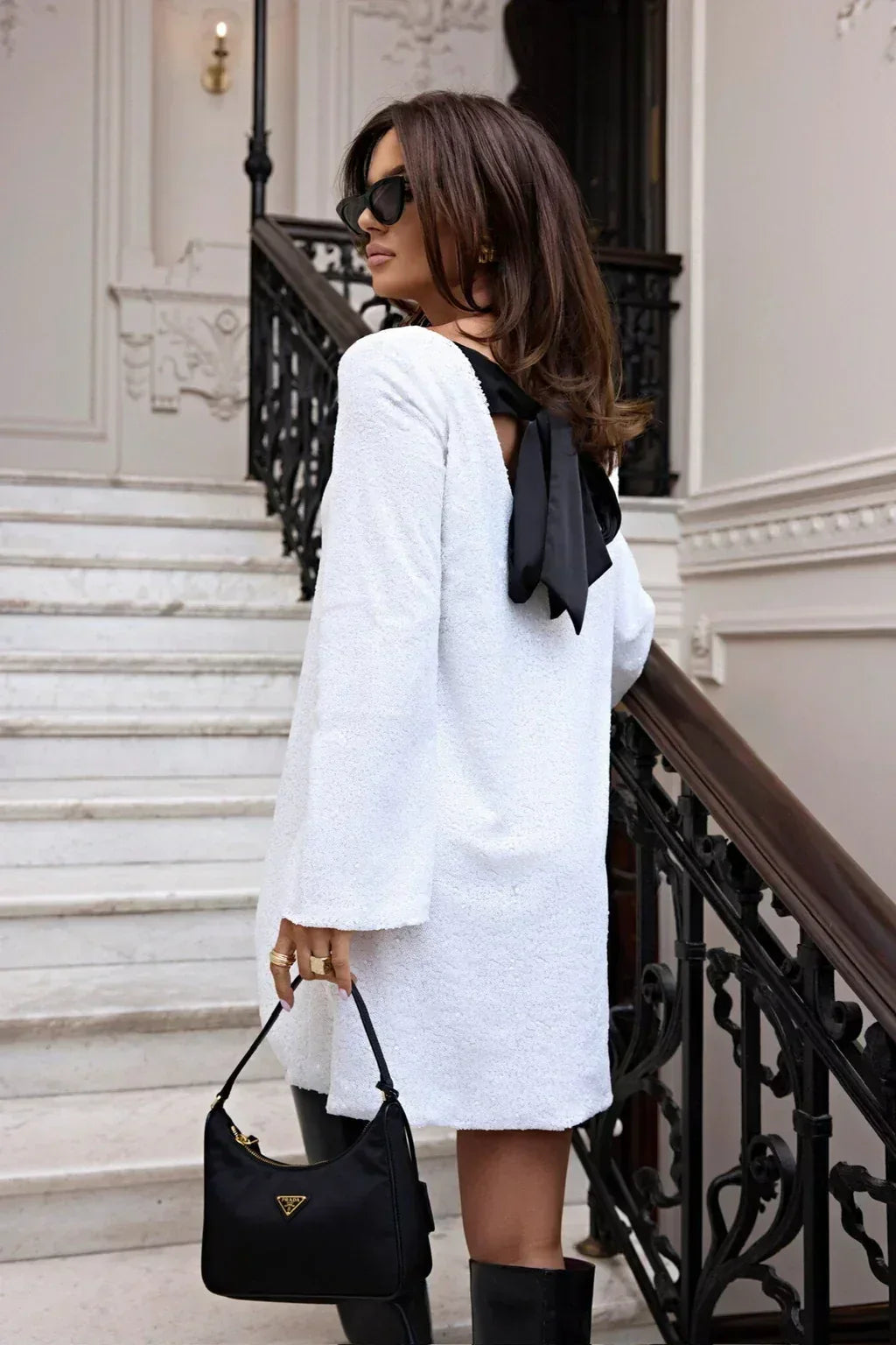 LUMINA™ - Sparkling Elegance Dress - MABEL LONDON