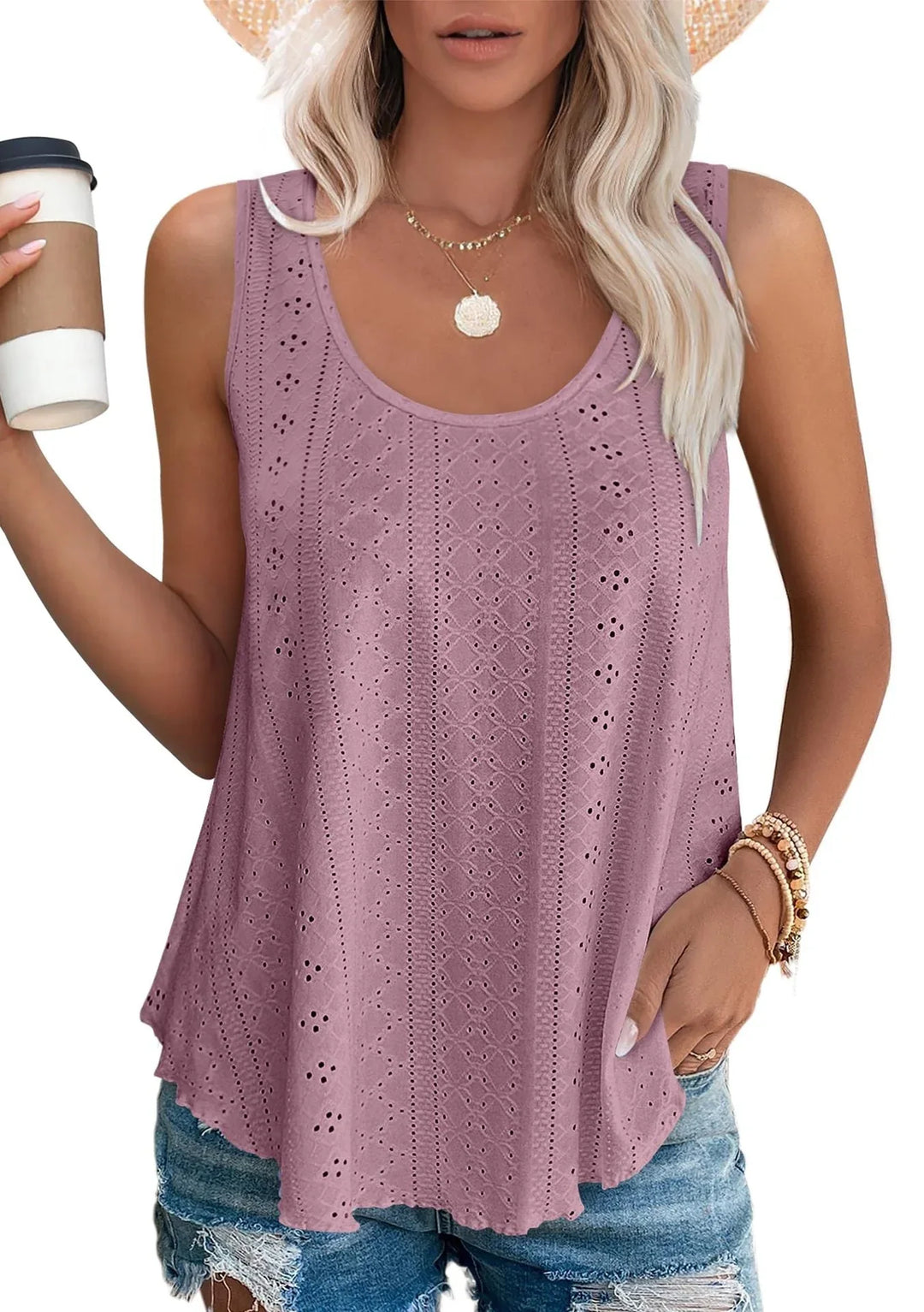 LUZINNE™ - Lightweight Summer Tank Top - MABEL LONDON