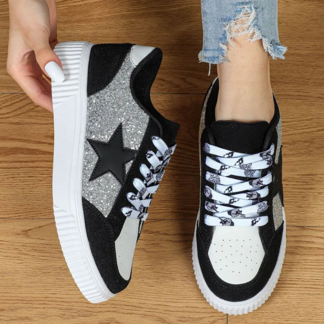 ROBEA™ - Trendy Breathable Lace-Up Running Sneakers - MABEL LONDON