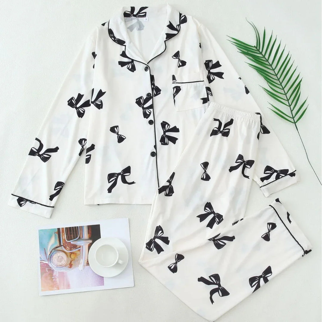 MERIDA™ - Comfy Long Sleeve Top and Pajama Set - MABEL LONDON