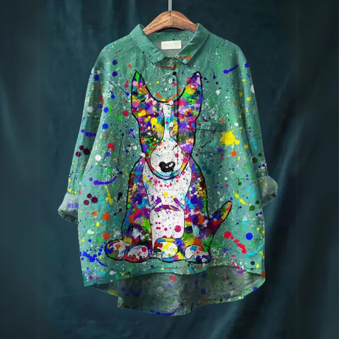 AALIYAH™ - Dog Art Shirts - MABEL LONDON