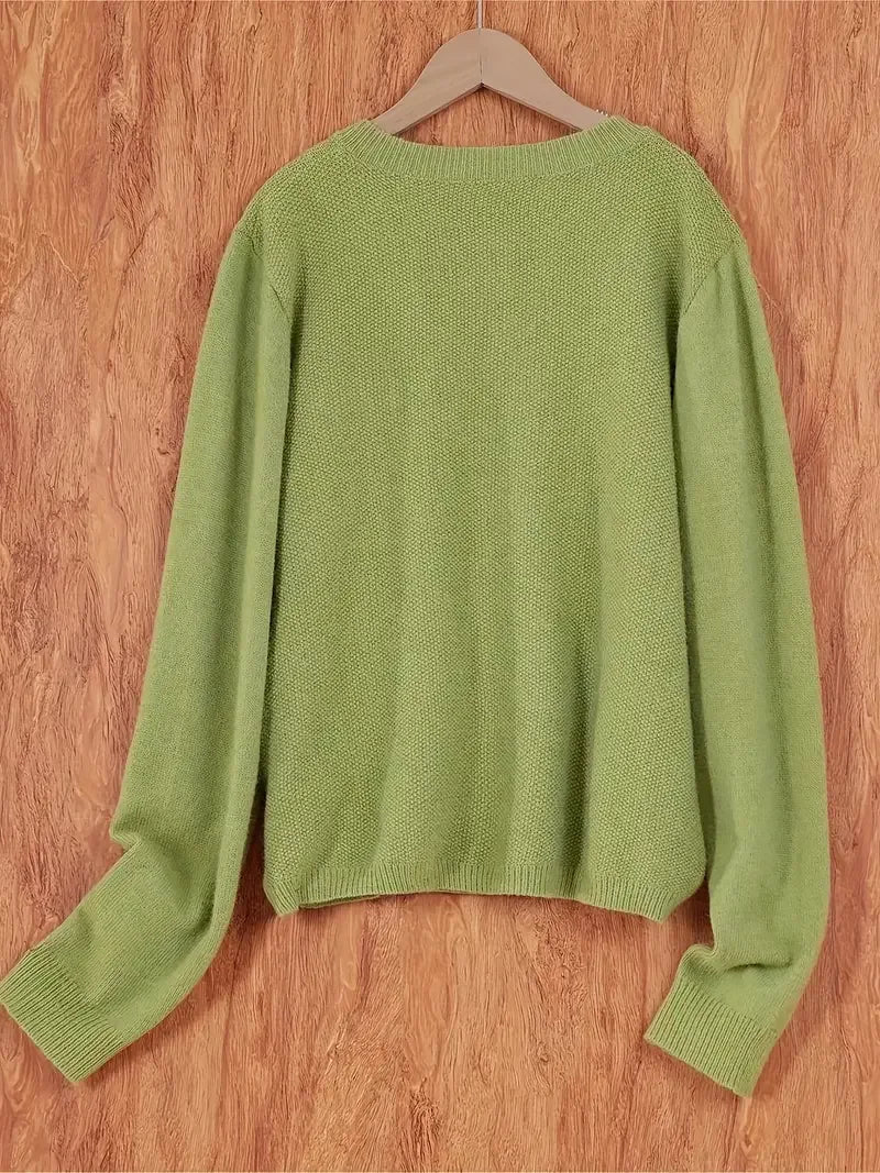 ROWENA™ - Relaxed Fit Cardigan - MABEL LONDON