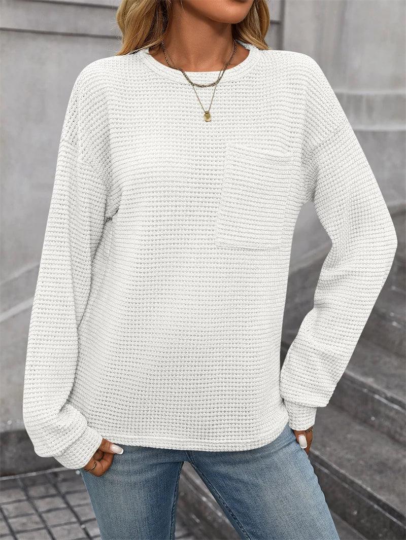 ELIANE™ - Casual Cozy Sweatshirt - MABEL LONDON