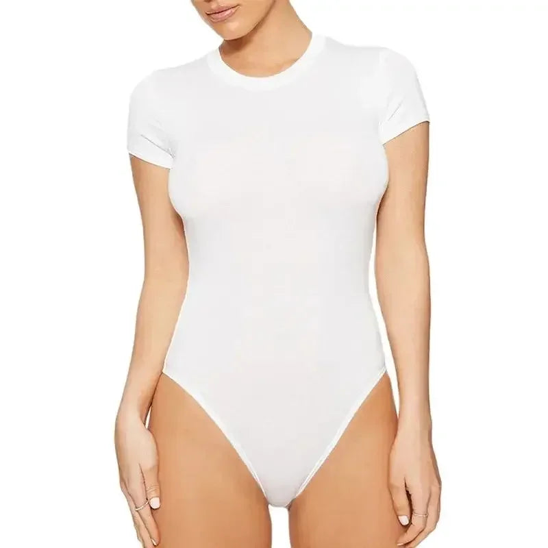 JANELLE™ – Classic Short Sleeve Bodysuit - MABEL LONDON