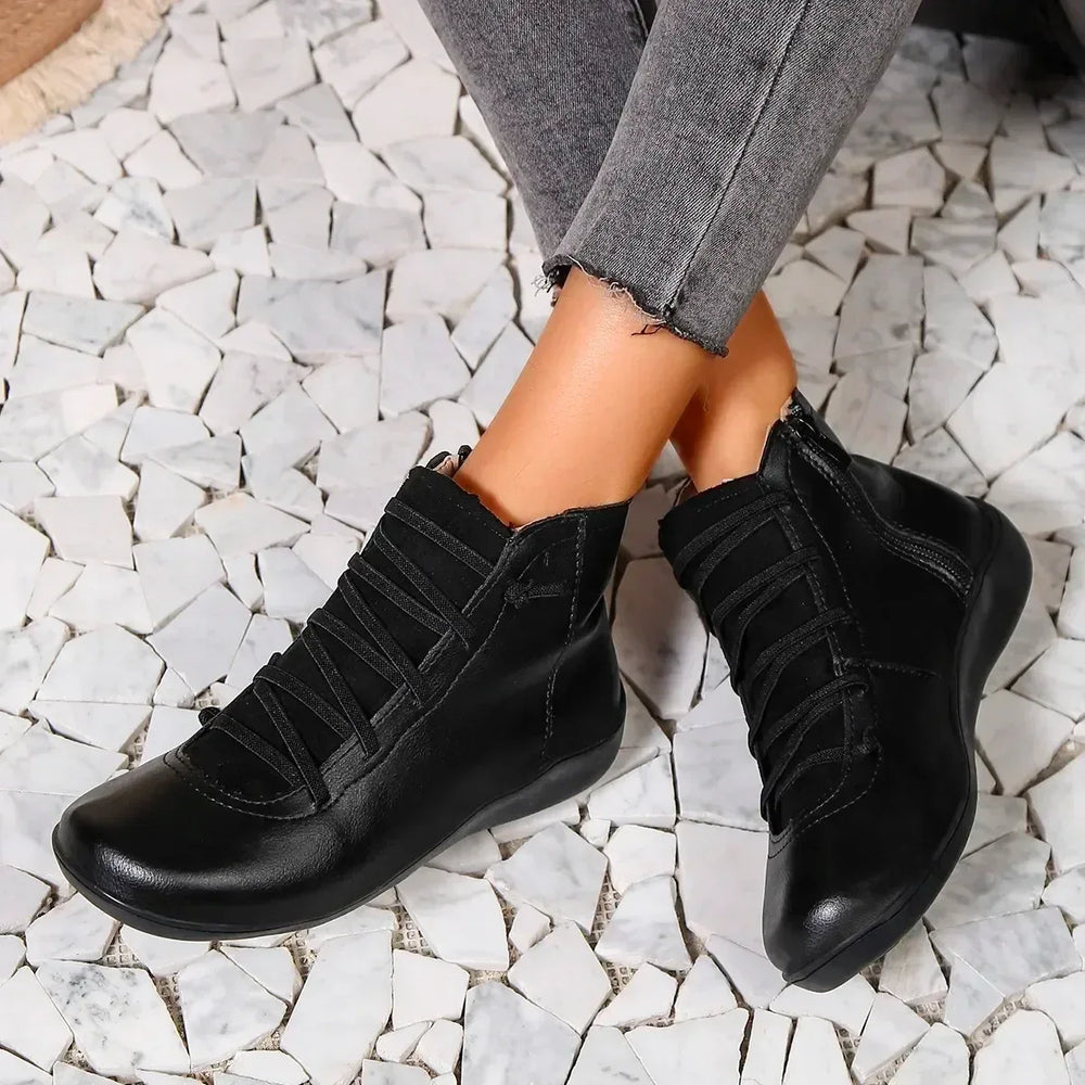 Windsor™ | Casual Comfort Ankle Boots - MABEL LONDON