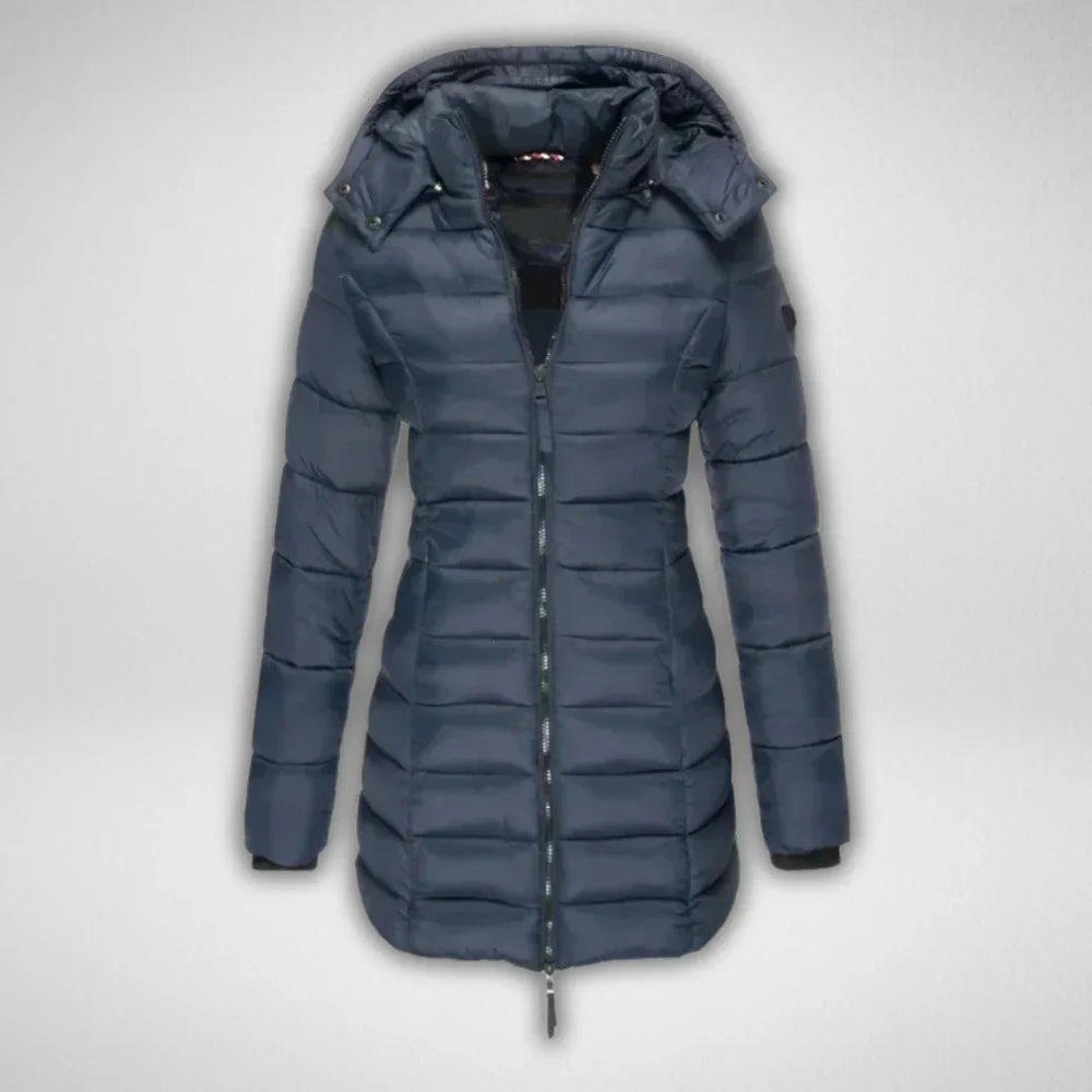 TALIA™ - Classic Long Puffer Jacket - MABEL LONDON