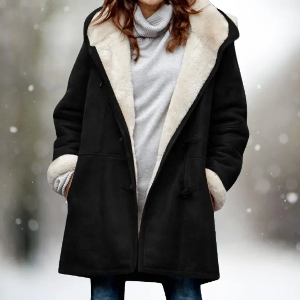 Noelle™ | Warm and Stylish Fleece Coat - MABEL LONDON