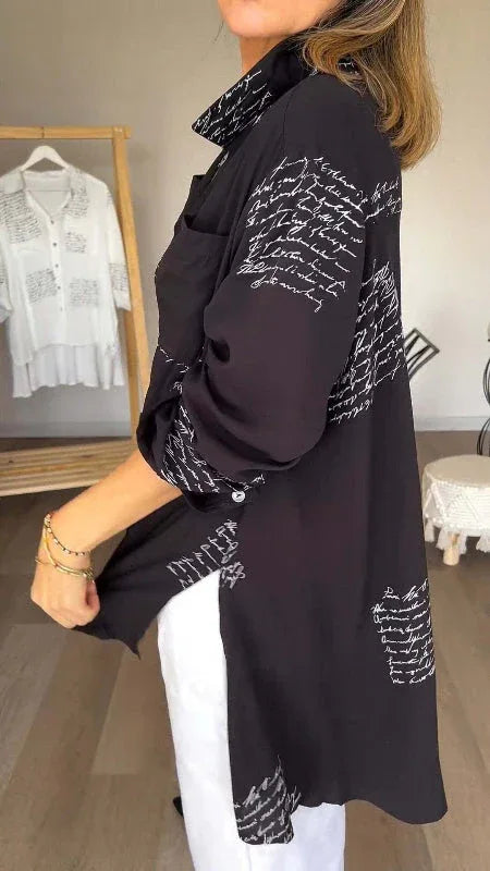 Azmira | Stylish Button-Up Shirt - MABEL LONDON