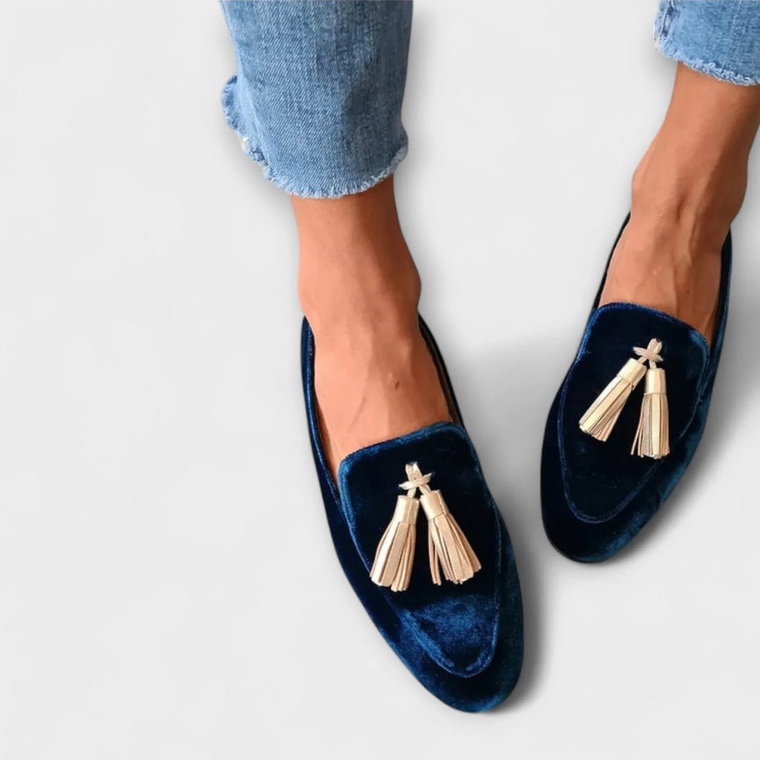 Celeste - Vintage-Inspired Loafers - MABEL LONDON