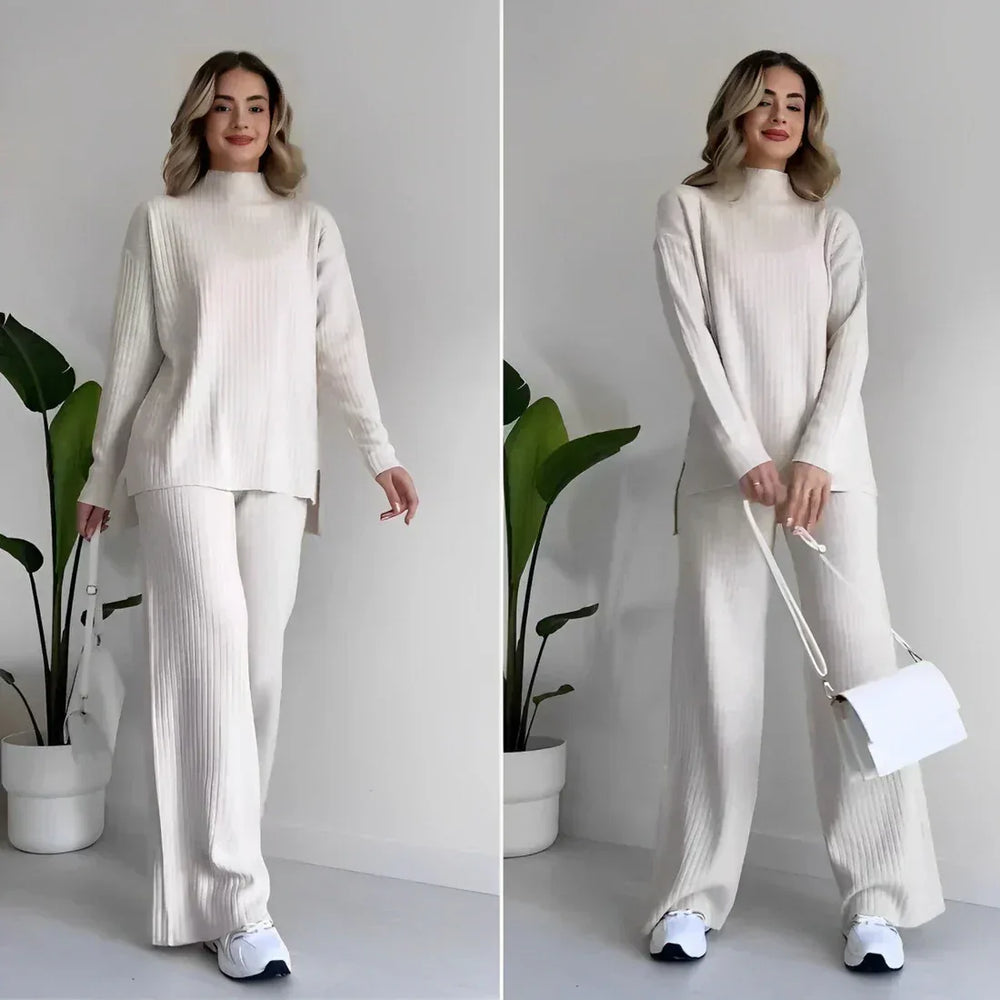 LILY™ | Cozy Matching Sweater Set - MABEL LONDON