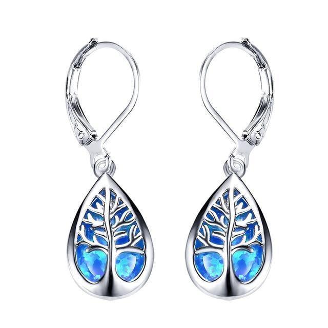 Tree of Life Gold Earrings - MABEL LONDON