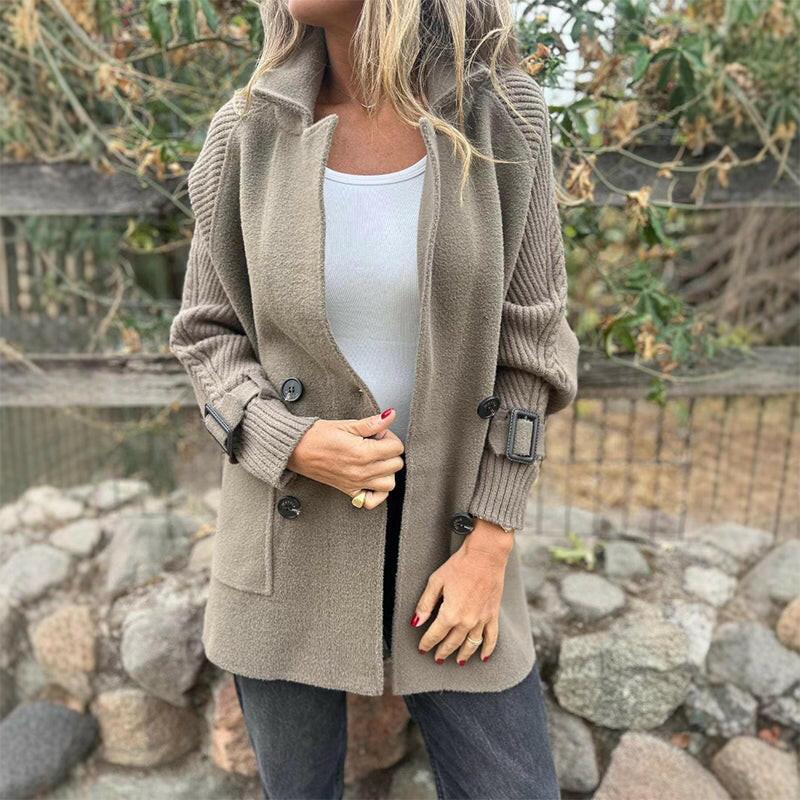 ISOLA™ | Mid-Length Double-Breasted Coat - MABEL LONDON