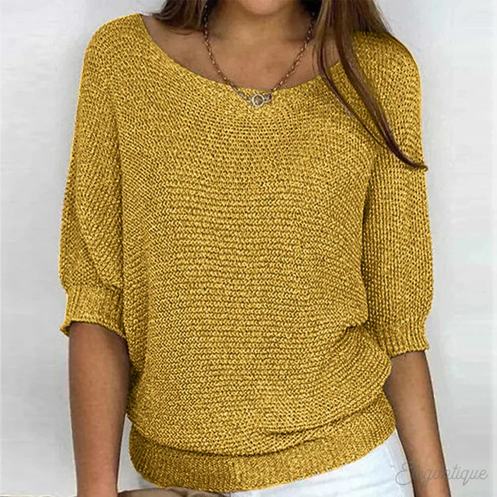 JOLENE™ - Lightweight Knit Sweater - MABEL LONDON